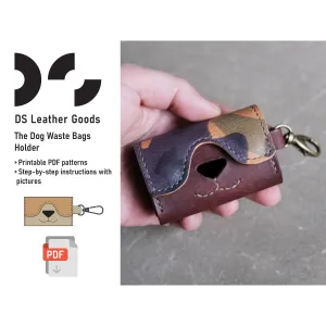 THE DOG WASTE BAGS HOLDER - DS LEATHERGOODS