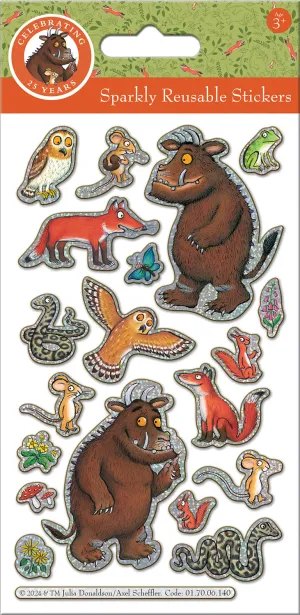 The Gruffalo 25th Anniversary Reusable Foil Stickers