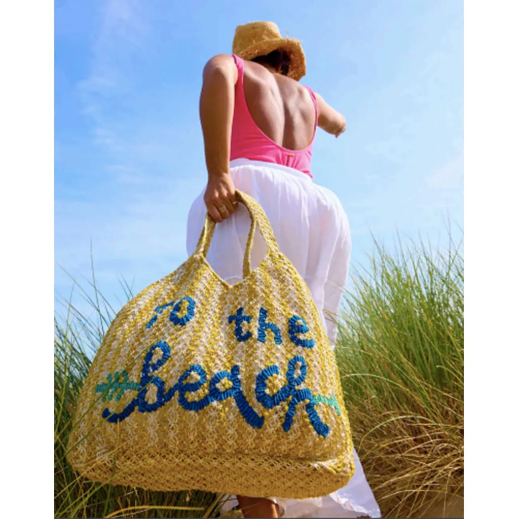 The Jacksons - SAINT TROPEZ - Natural /Lime/Aqua - Cobalt
