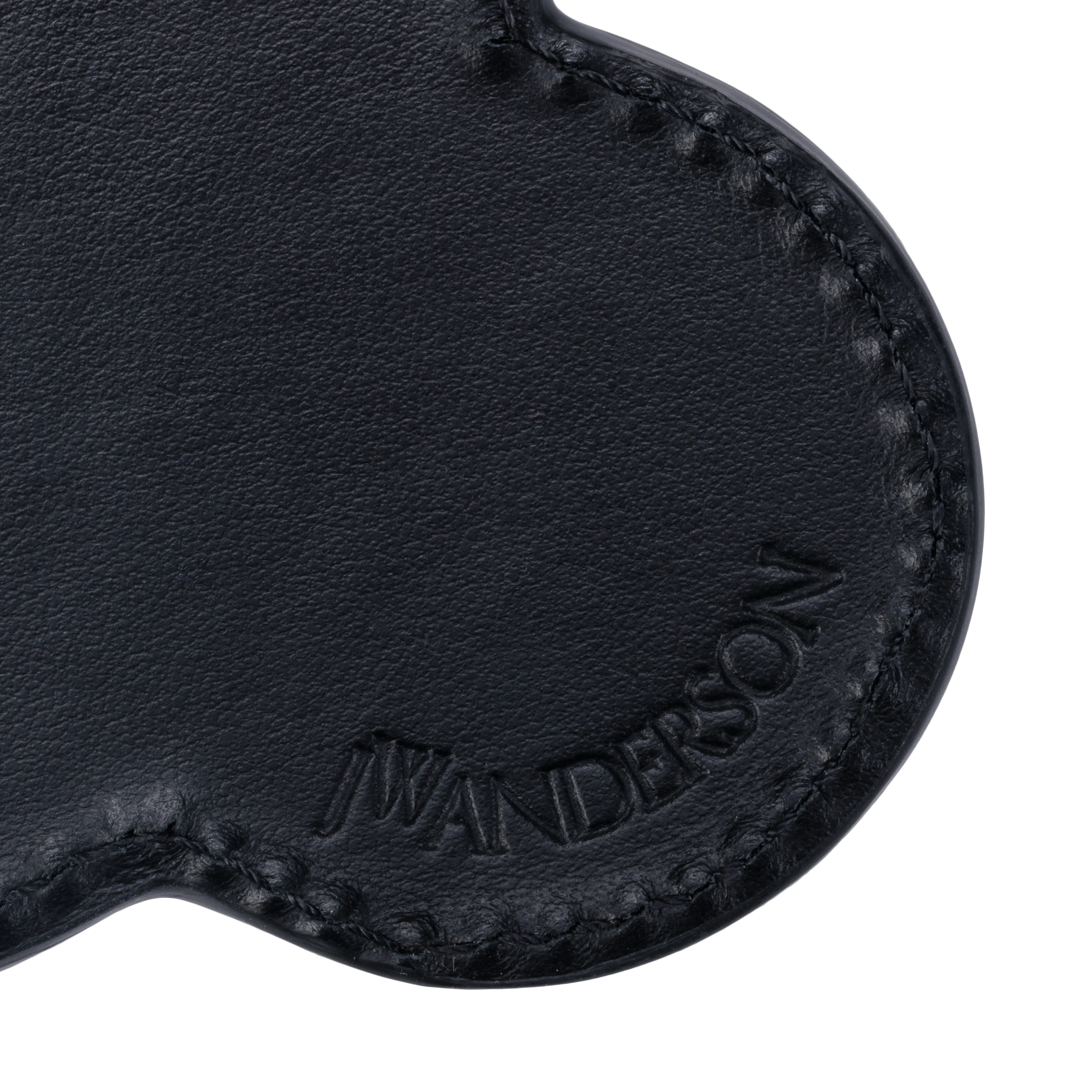 The Pleasing x JW Anderson Sparkly Leather Keyring in Purple