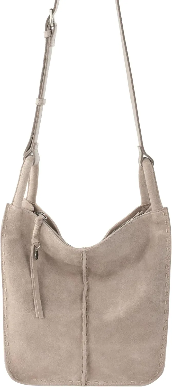 The Sak Los Feliz Crossbody Purse - Women's Leather Handbag For Everyday & Travel - Cross Body With Adjustable Shoulder Strap