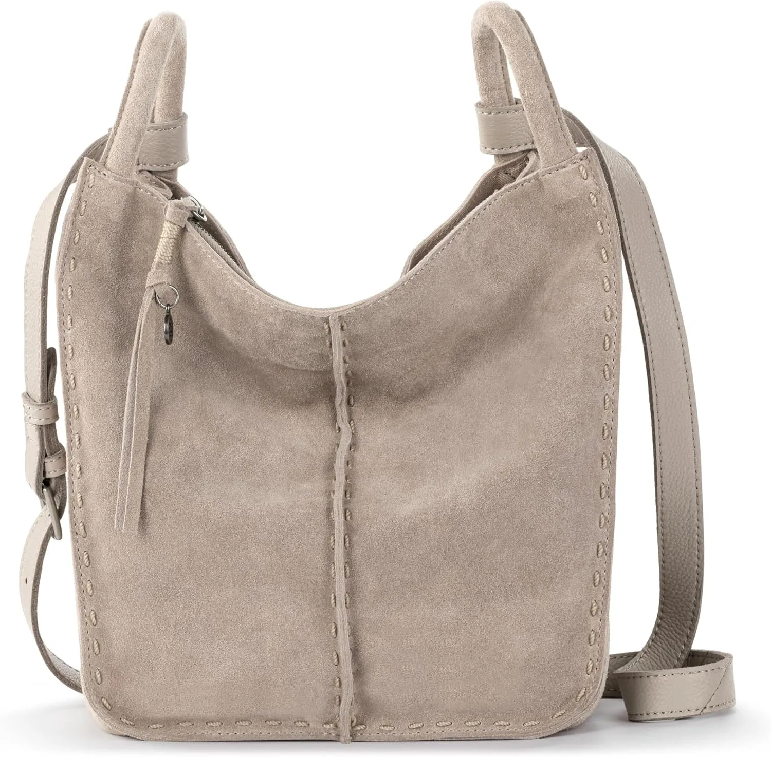 The Sak Los Feliz Crossbody Purse - Women's Leather Handbag For Everyday & Travel - Cross Body With Adjustable Shoulder Strap