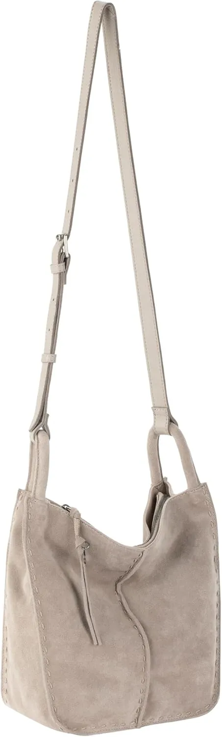 The Sak Los Feliz Crossbody Purse - Women's Leather Handbag For Everyday & Travel - Cross Body With Adjustable Shoulder Strap