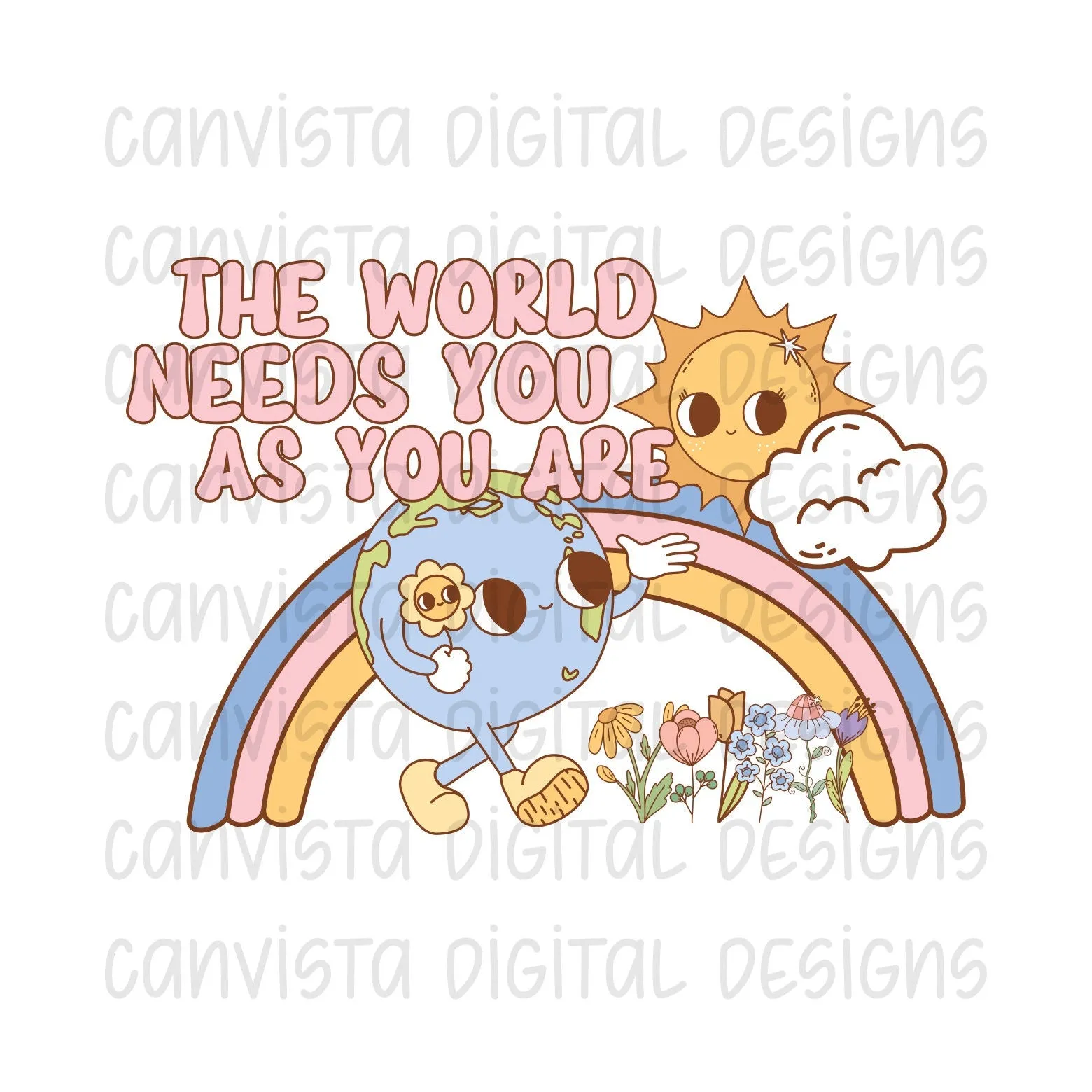 The World Needs You As You Are PNG File - Digital Design