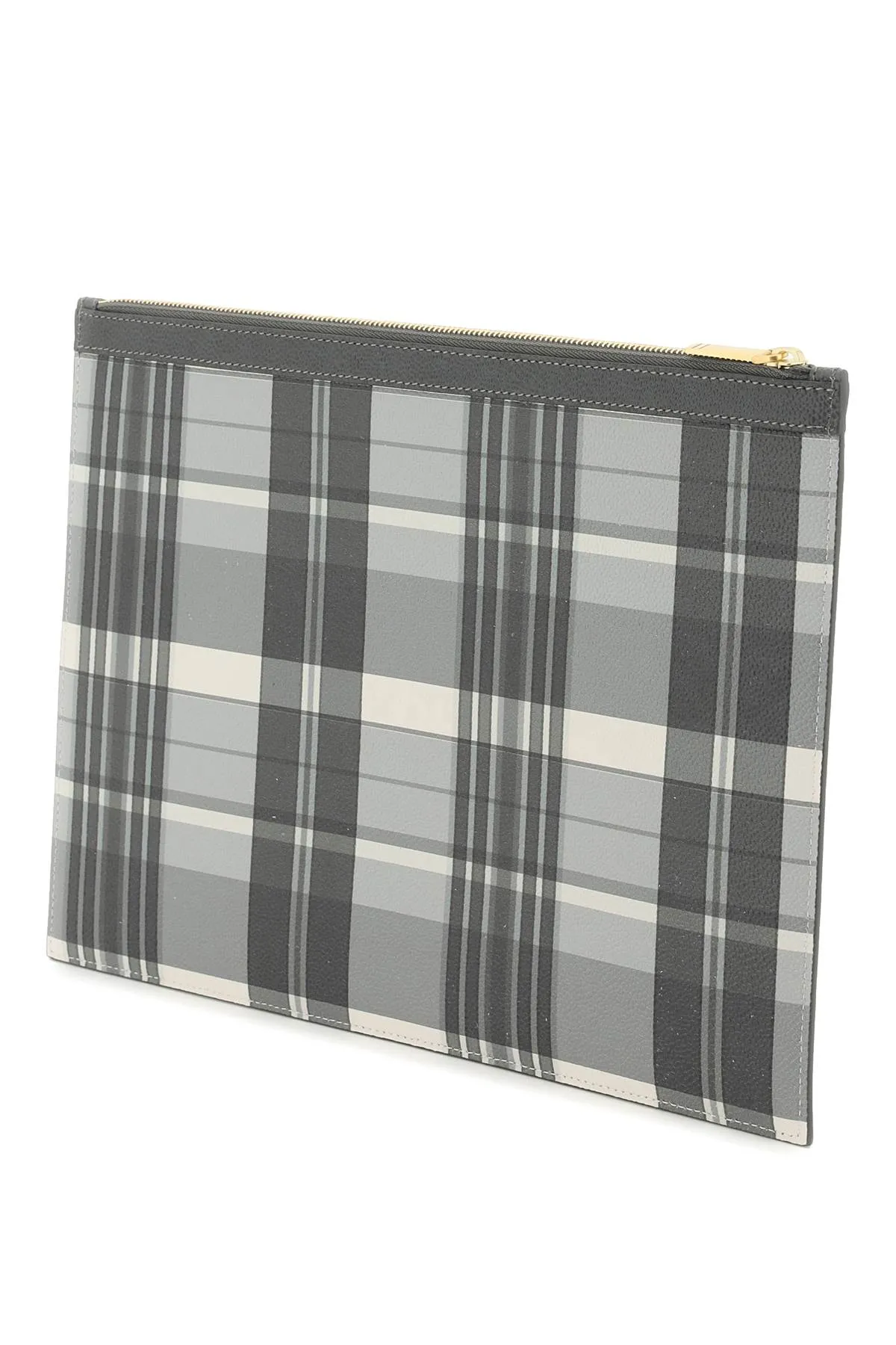 Thom browne madras document holder pouch
