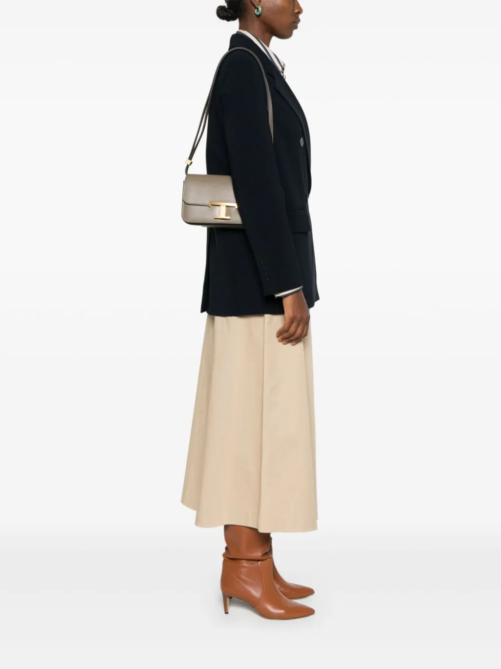 Tod's T Timeless Micro Leather Shoulder Bag