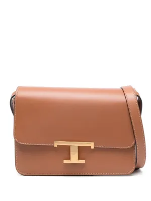 Tod's T Timeless Mini Leather Crossbody Bag