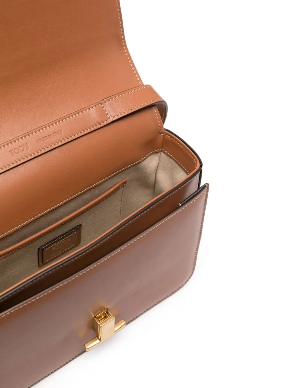 Tod's T Timeless Mini Leather Crossbody Bag