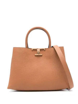 Tod's T Timeless Small Leather Tote