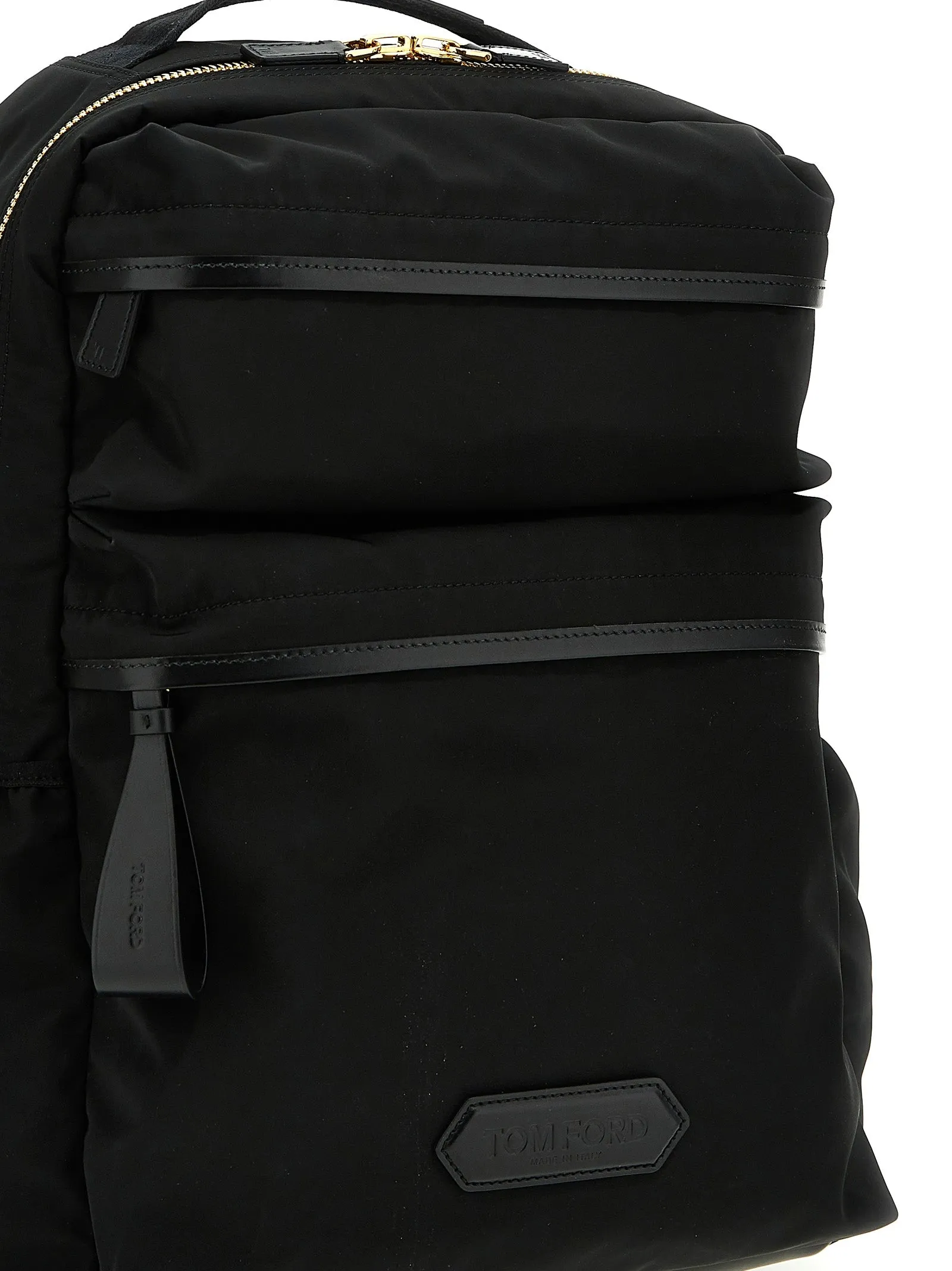 Tom Ford Logo Nylon Backpack