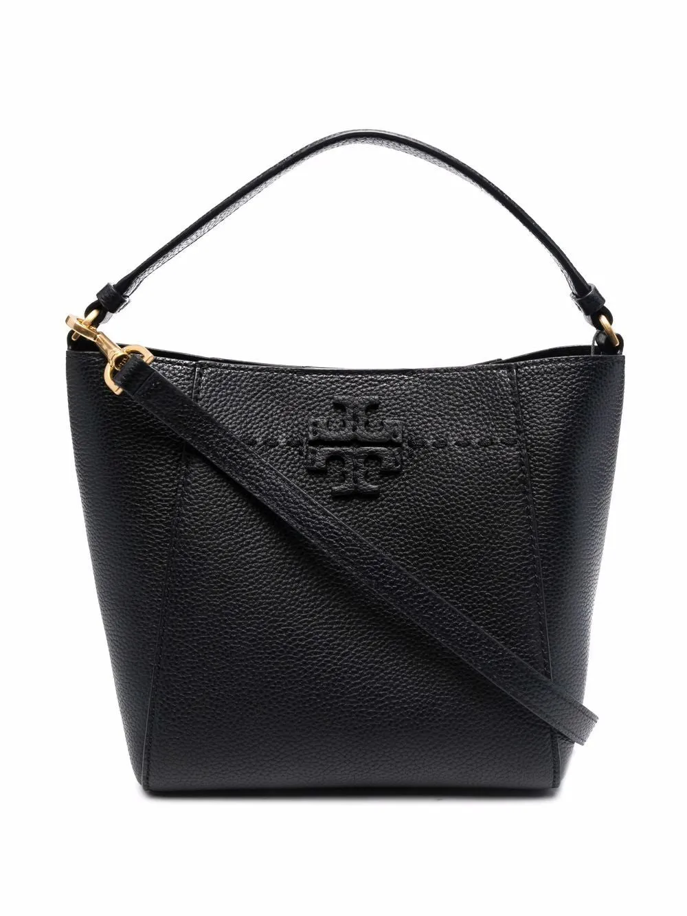 Tory Burch Mc Graw Small Leather Bucket Bag