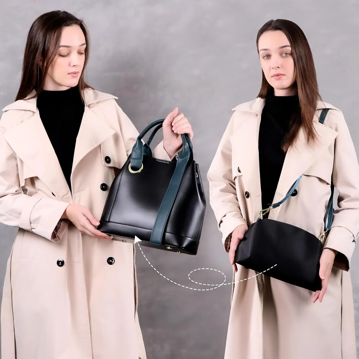 Tote Bag for Women Luxury Vegan Leather Purse Women's Handbags Large Crossbody Bags Designer Purses for Women
