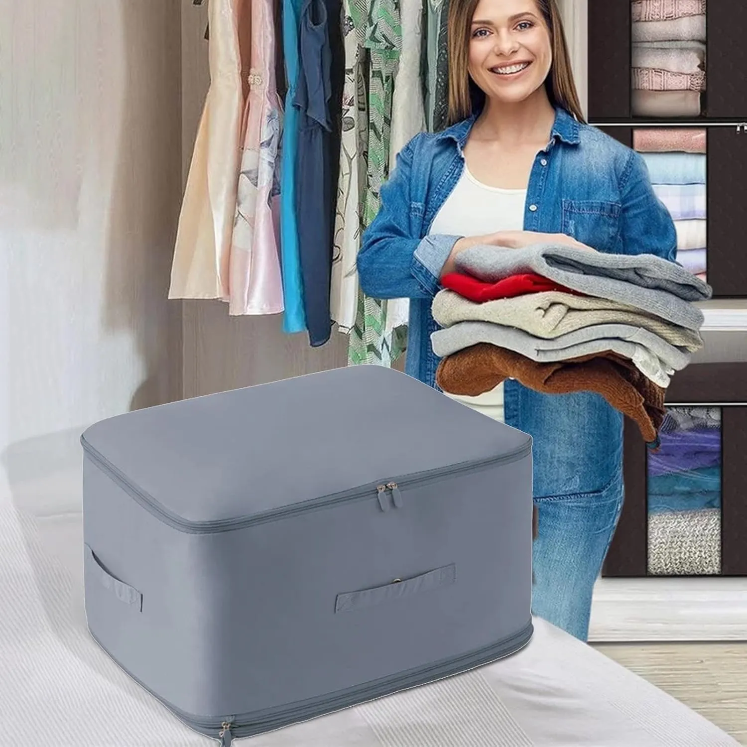 Travel Packing Bags - Clothing Organizer Cubes, Lightweight Packings Cube | Luggage Compartment Organizers Premium Suitcase Containers Bag Set, Luggage Suitcases Set for Travels Accessories in 4 Sizes