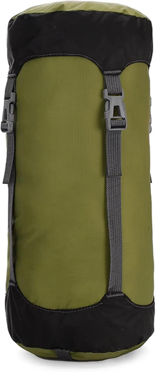 TRIWONDER Compression Sack Nylon Compression Stuff Sack Compression Stuff Sack Sleeping Bag Stuff Sack Ditty Bags with Dust Flap for Backpacking, Hiking, Camping, Traveling