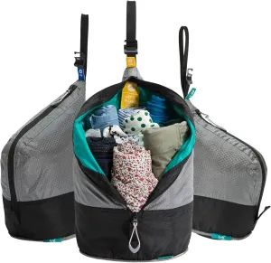 trtl Packing Pods - Packing Cubes for Travel - Compression Packing Cube to Make Travel Easy - Comes with 3 Cube Sizes (Small, Medium, Large)