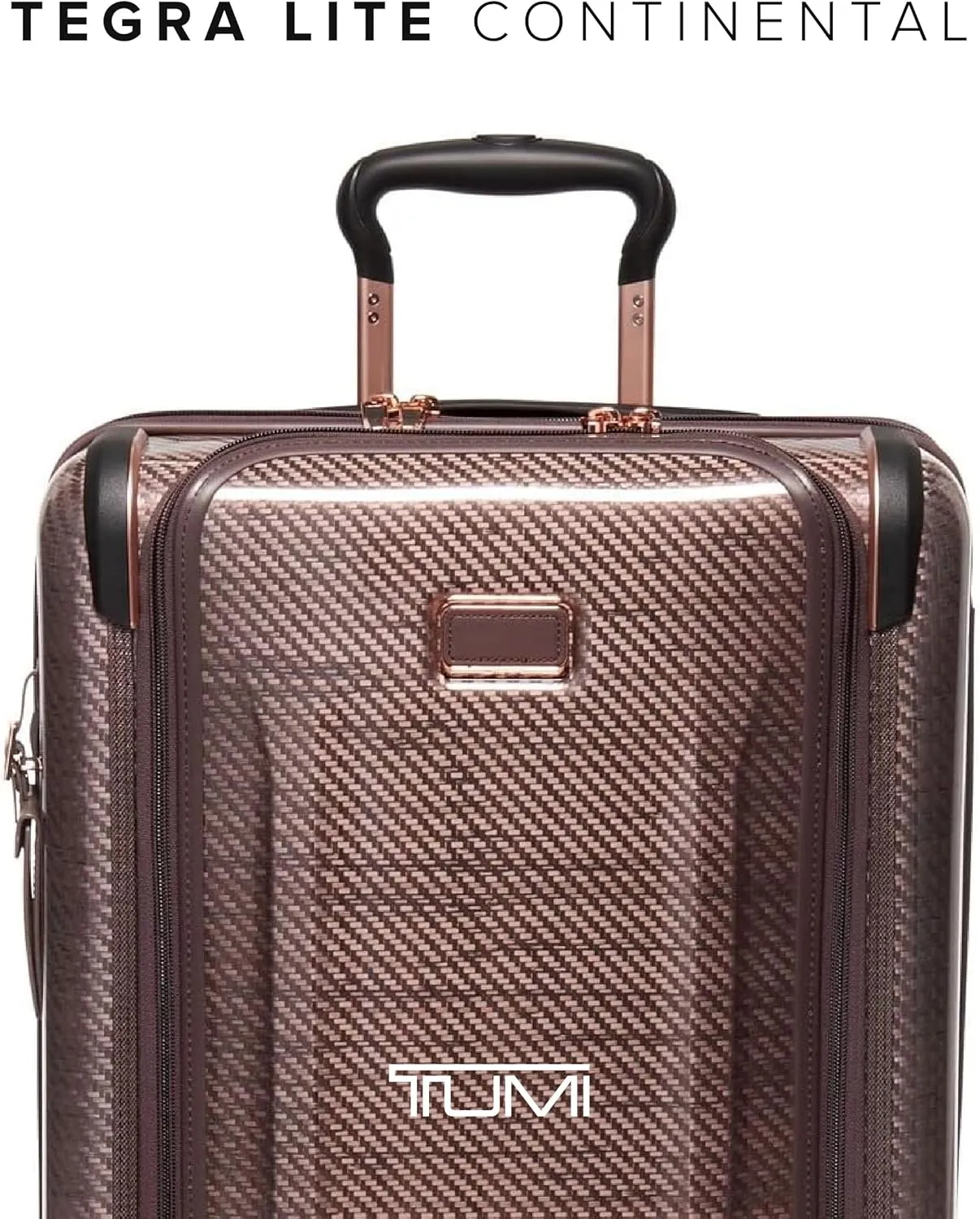 TUMI - Tegra-Lite 4 Wheel Luggage - Highly Durable Suitcase, Flexible Shell, Sleek and Lightweight Men's and Women's Expandable Rolling Bag - Continental, Blush