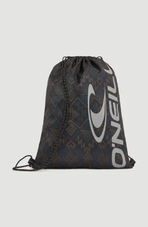 Turnbeutel | Black Retro Ikat