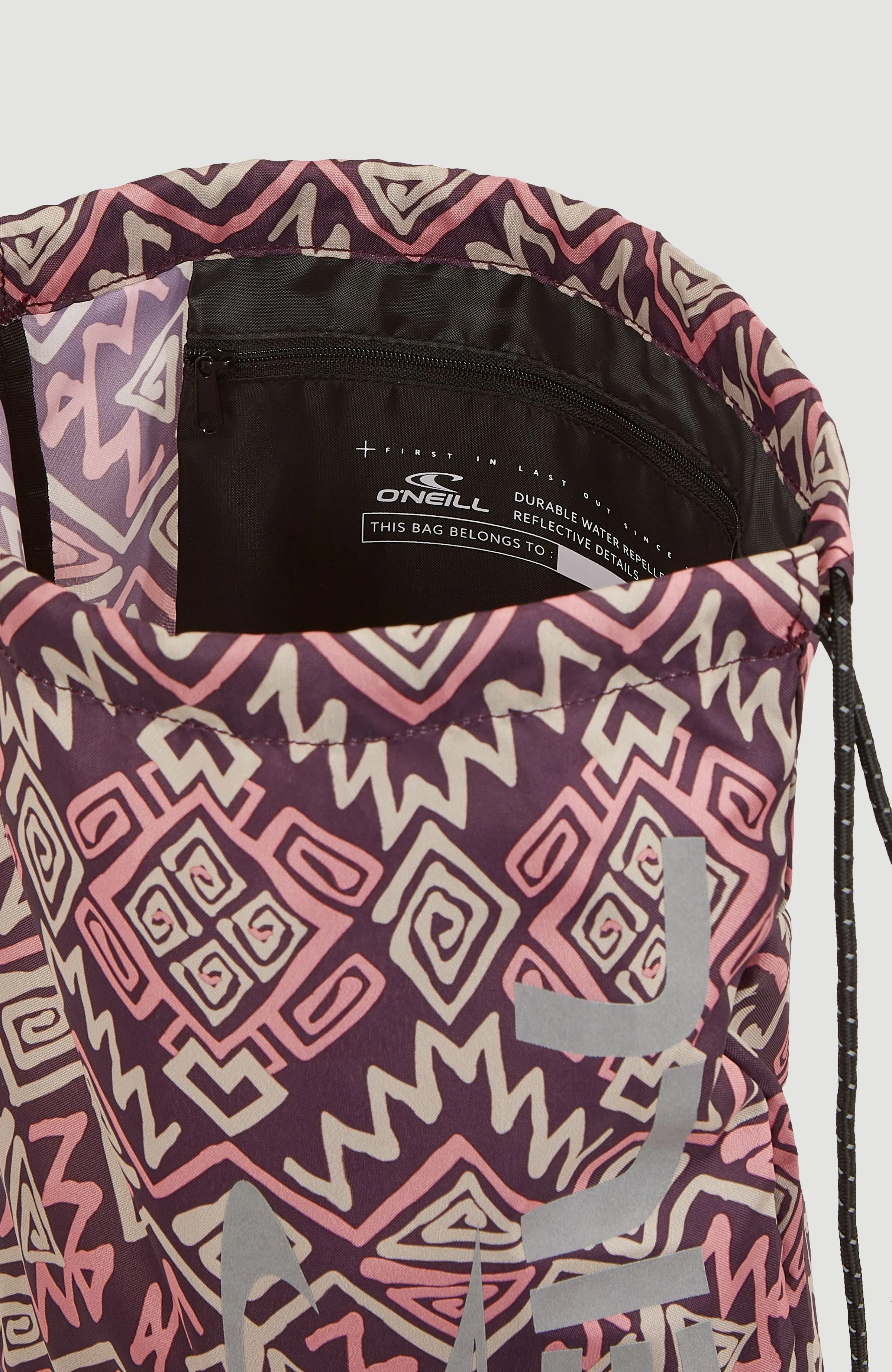 Turnbeutel | Purple Retro Ikat