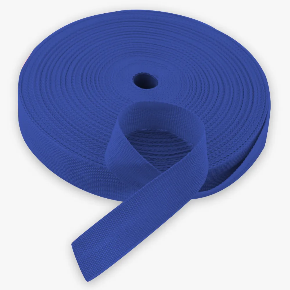 Twill Tape Polyester 50mm Royal Blue