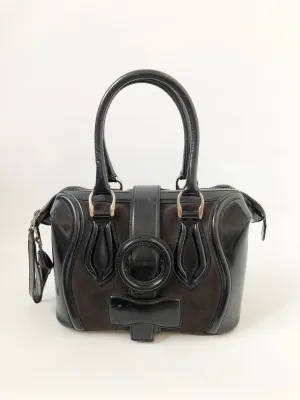 Two-Tone Handle Bag