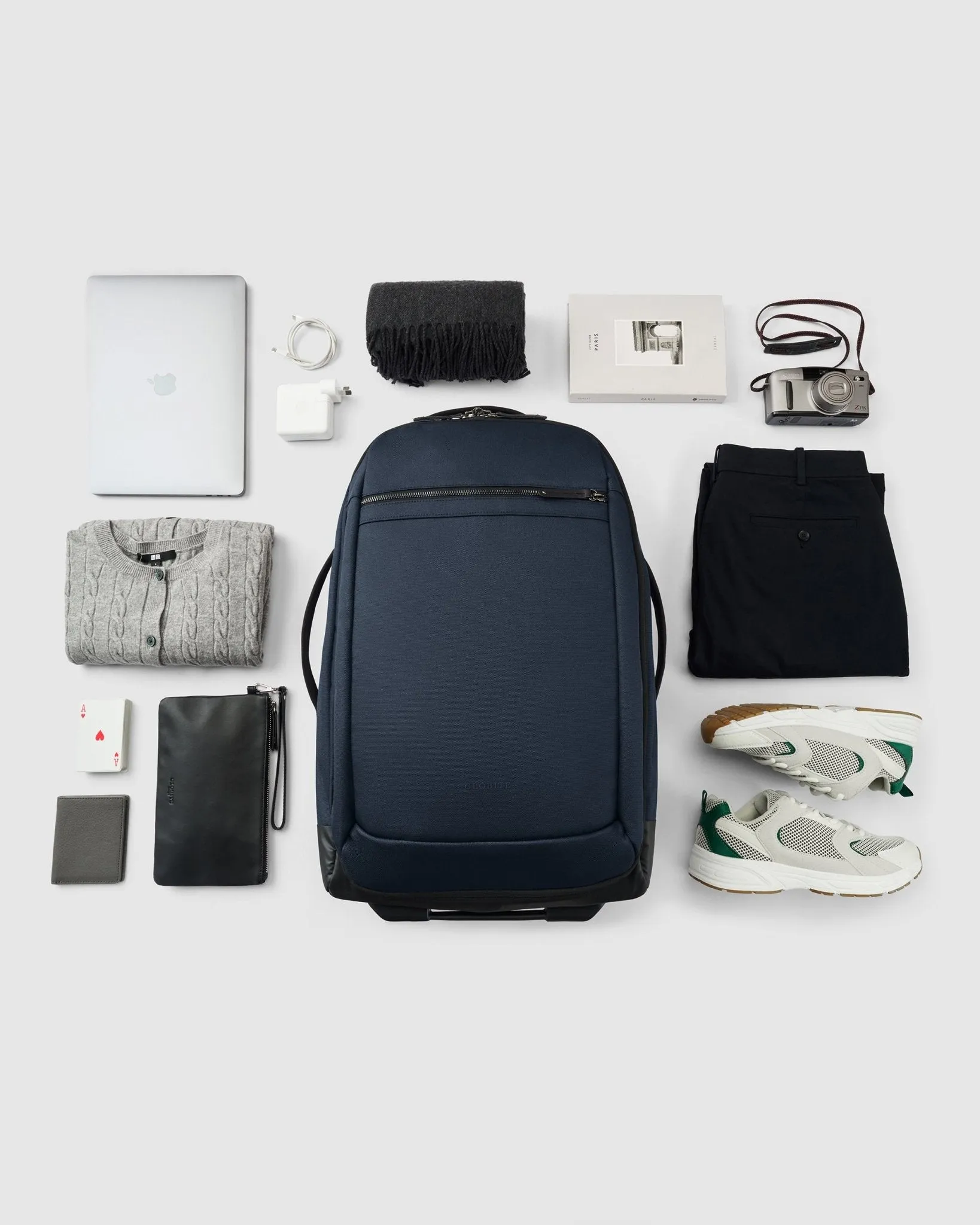 Tyler Wheeled Duffle 38L - Steel Blue