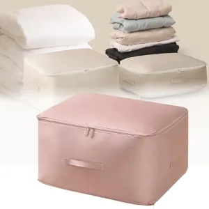 Ultra Space Saving Self Compression Organizer, 2024 New Self Compression Moving Organizer Bags Heavy Duty Moving Bags, Space Saving Self Compression Organizer for Comforters (Pink, X-Large)