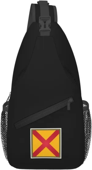 Us 63rd Cavalry Division Crossbody Bags For Women Men Chest Backpack Gym Shoulder Bag Travel Outdoor Sports Casual Crossbody Bags