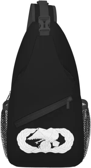Usaf - Occupational Badge - Logistics Readiness Crossbody Bags For Women Men Chest Backpack Gym Shoulder Bag Travel Outdoor Sports Casual Crossbody Bags
