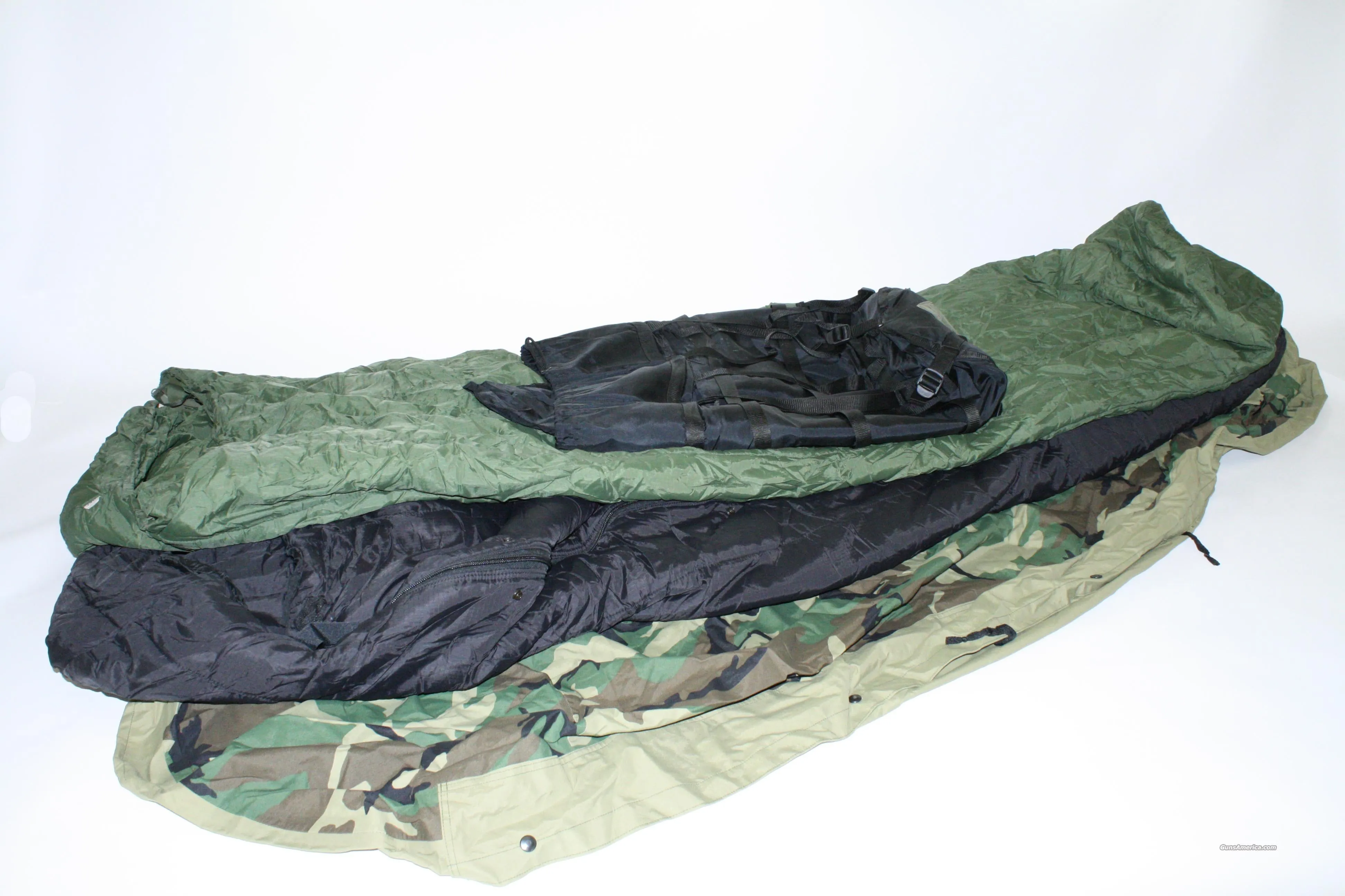 USGI 4-pc Modular Sleep System (MSS) - M81 woodland Bivvy