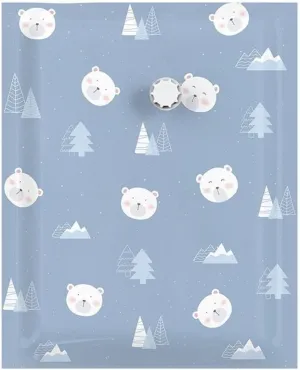 Vacuum Storage Bag Pumping Cotton Quilt Compression Bag Packing Finishing Vacuum Bag Thickening Clothes Storage Bag(Bear,60 X 80cm)