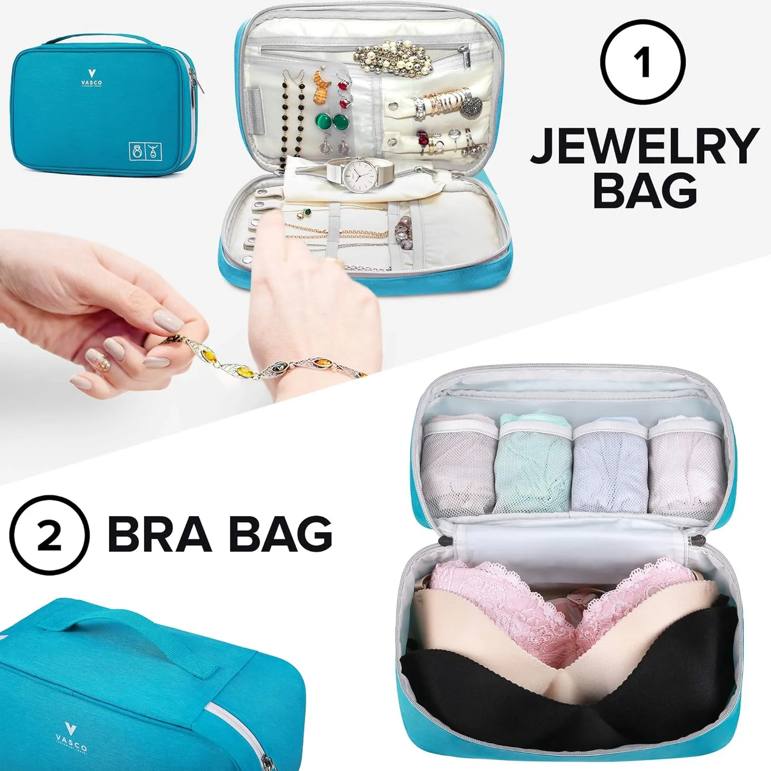 VASCO Compression Packing Cubes for Travel