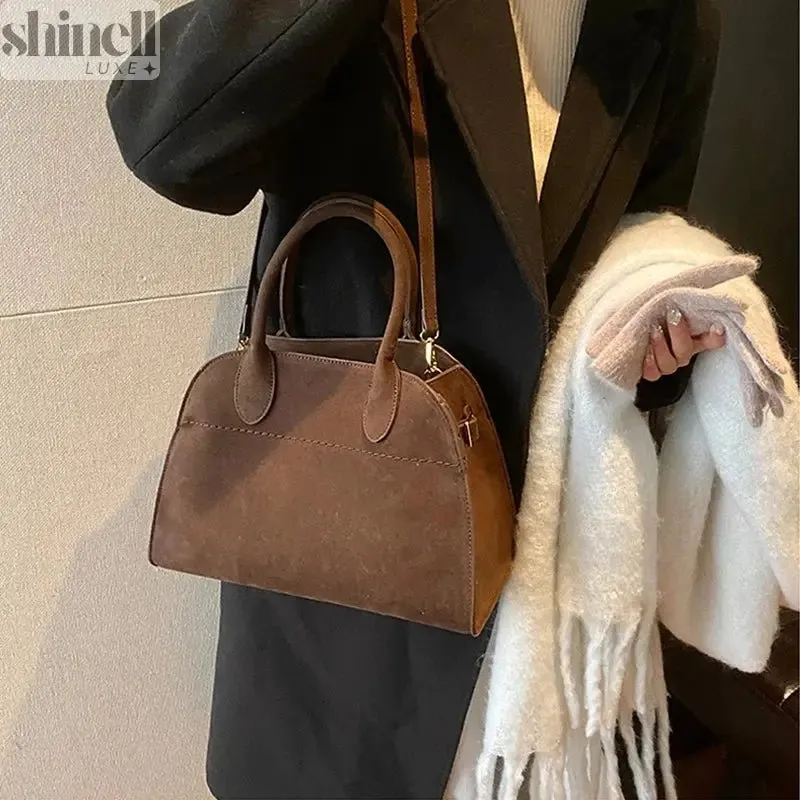 Velours Luxe Shoulder Bag