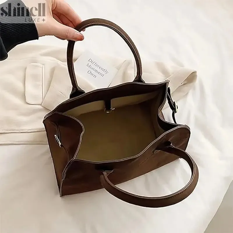 Velours Luxe Shoulder Bag