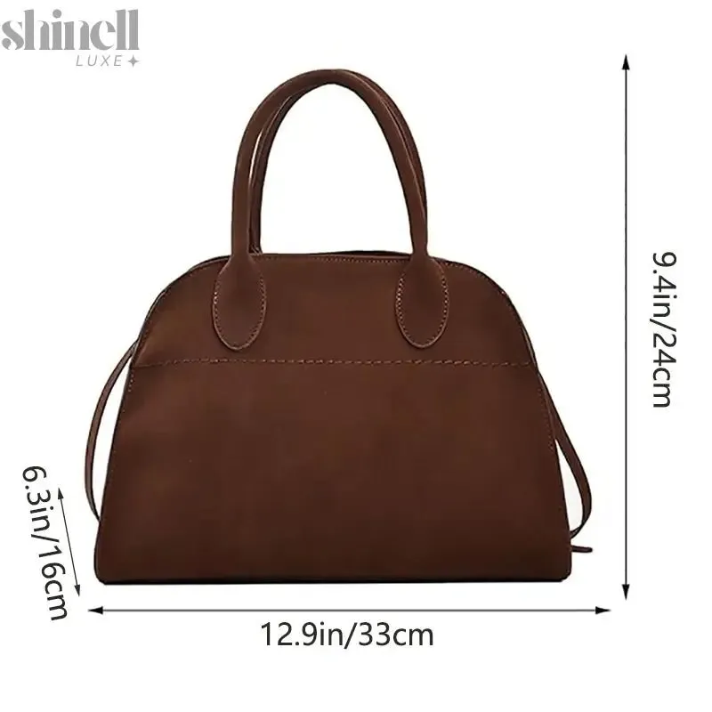 Velours Luxe Shoulder Bag
