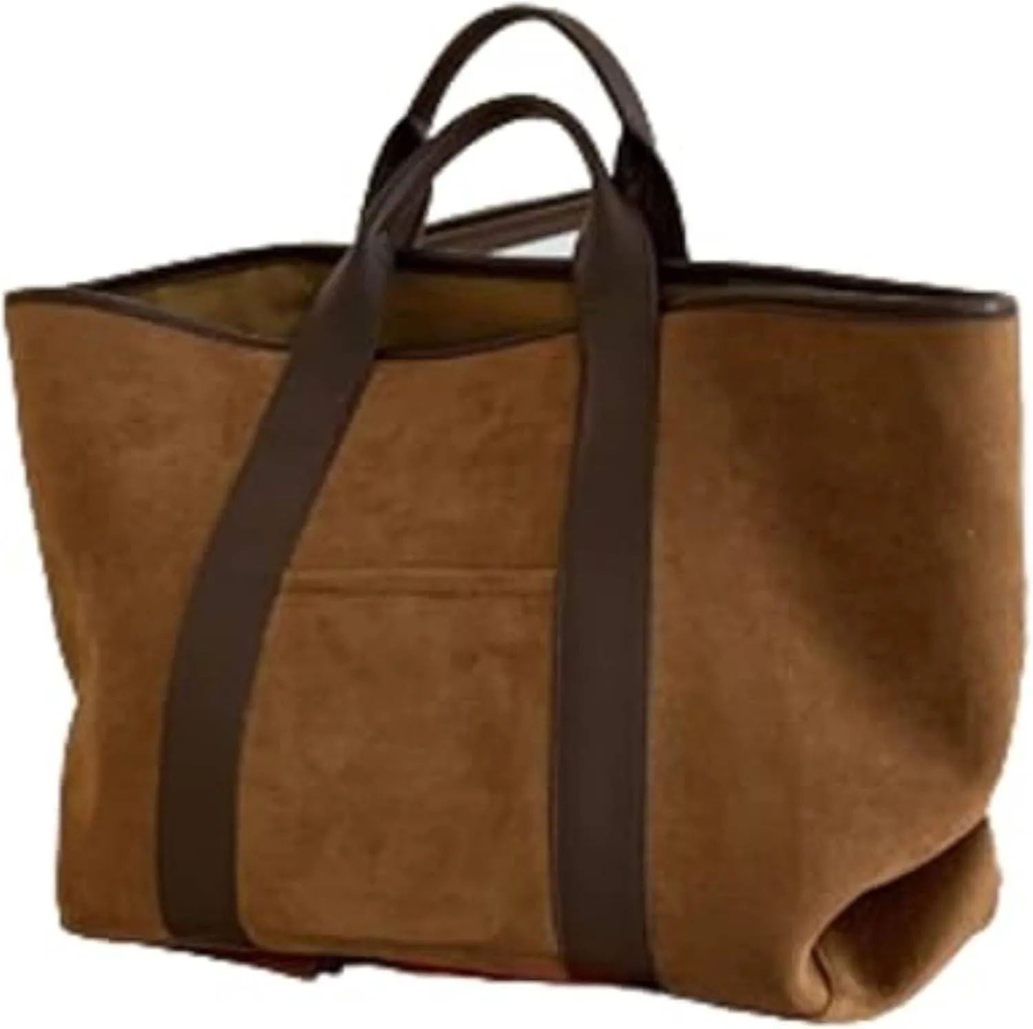 Vhitler Large Leather Work Everything Designer Tote Bags for Women