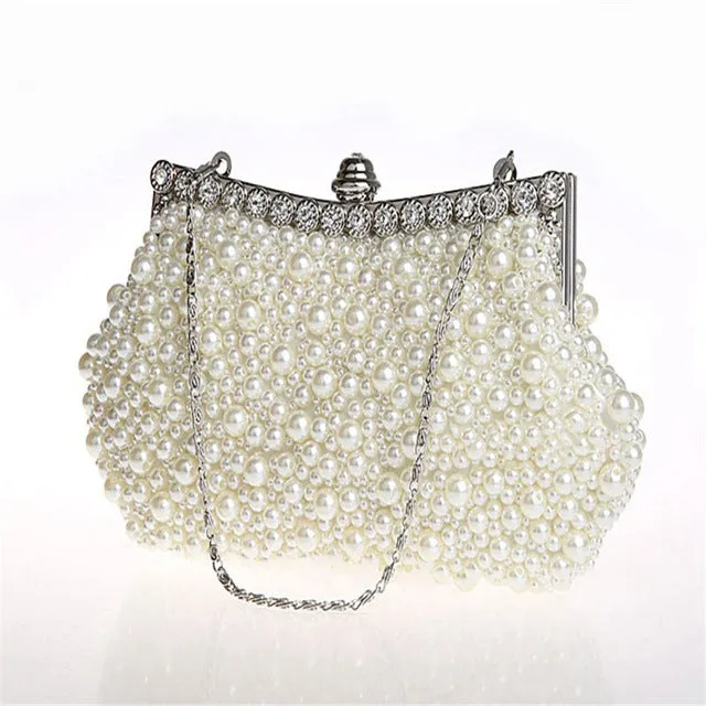 Vintage Beaded Evening Embroidered Bag