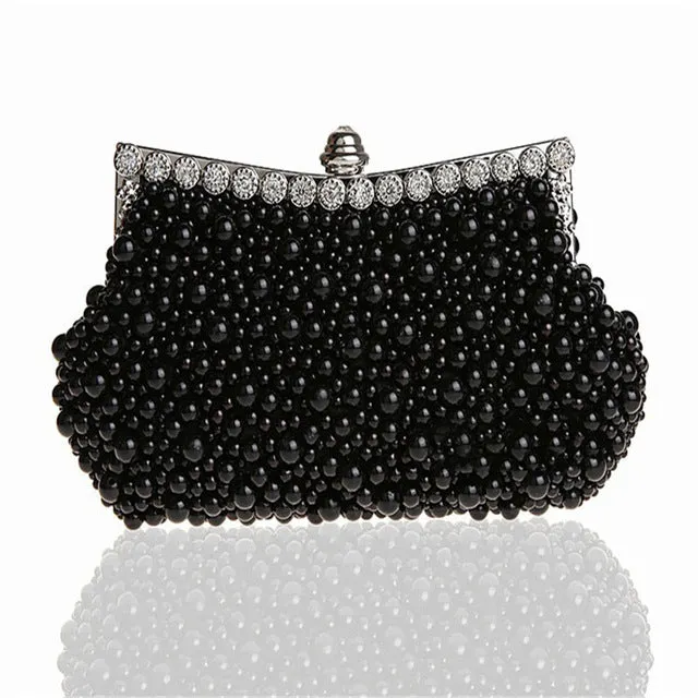 Vintage Beaded Evening Embroidered Bag