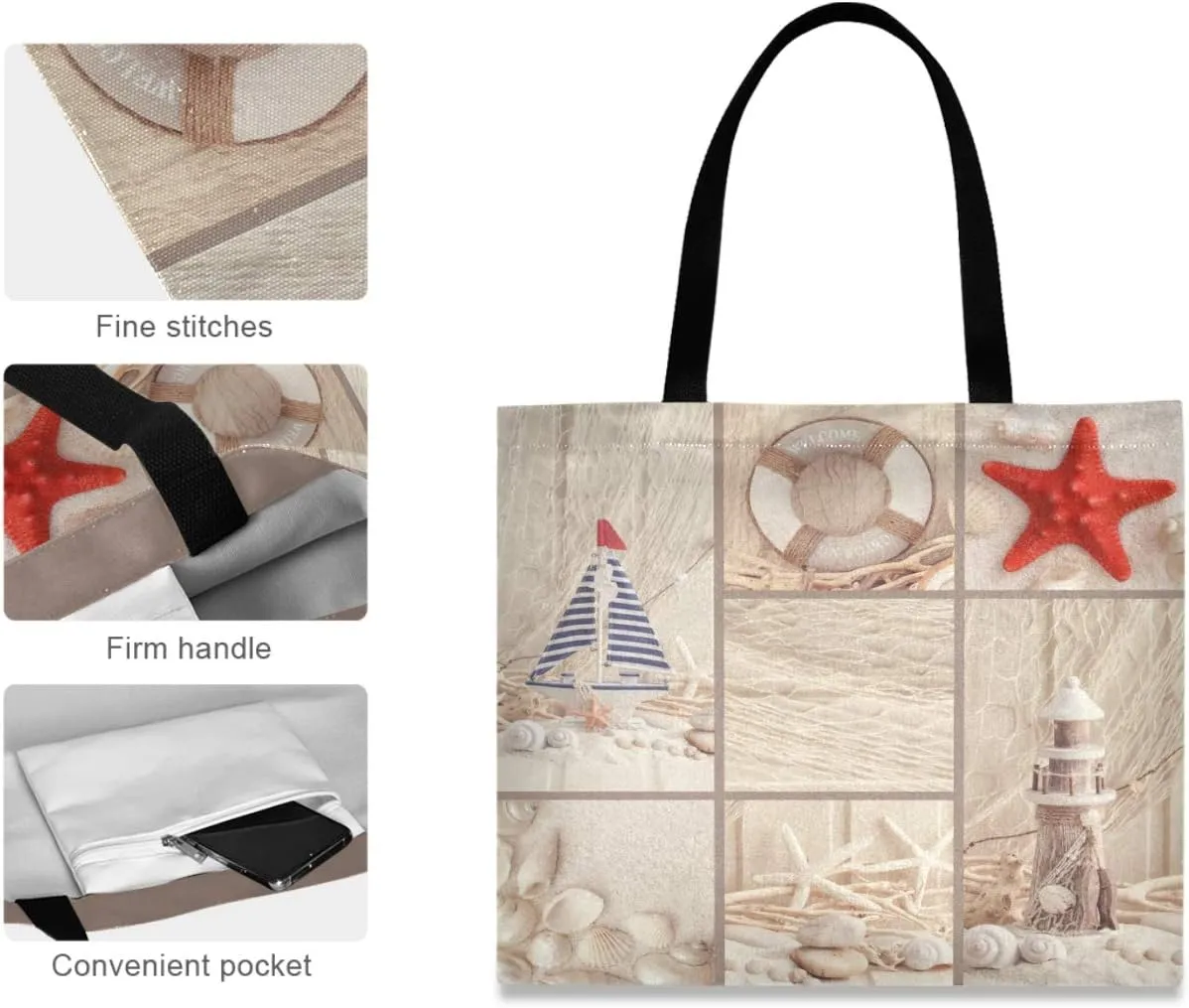 visesunny Large Tote Bag Shoulder Bag Shopping Casual Travel Bag Handbags for Women Lady Girl Teens Gym Beach Daily