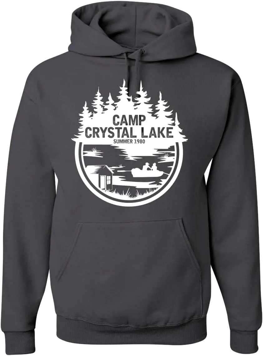 Wild Bobby Camp Crystal Lake Retro NJ 80s Horror Movie Jason Pop Culture Unisex Hoodie Sweatshirt