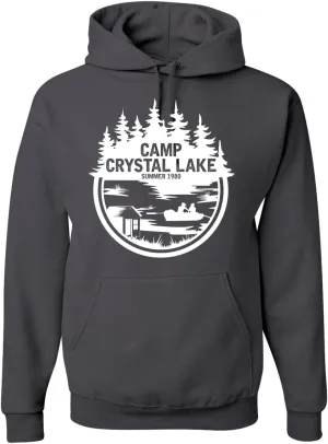 Wild Bobby Camp Crystal Lake Retro NJ 80s Horror Movie Jason Pop Culture Unisex Hoodie Sweatshirt