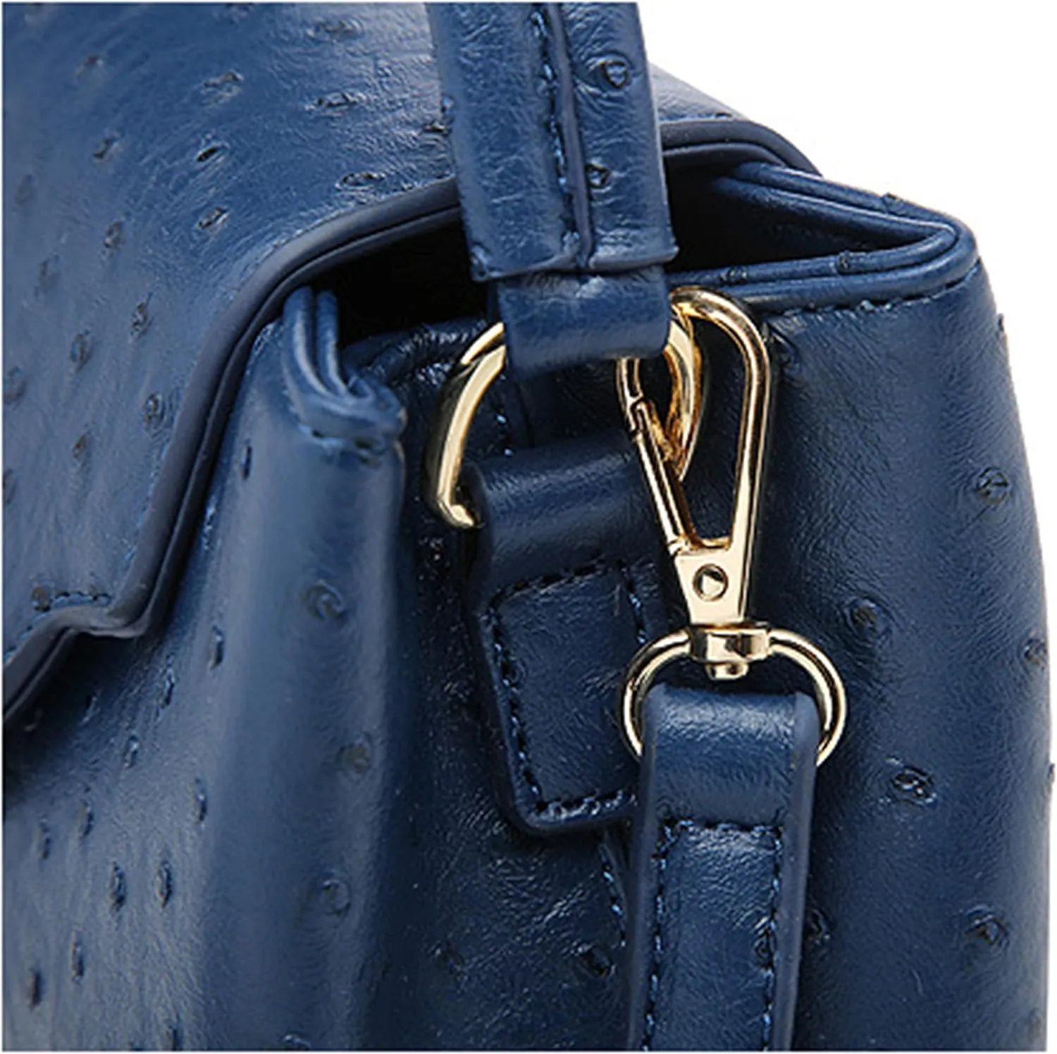 Women Bags Ostrich Pattern Women Crossbody Bag Women Handbag Women Shoulder Bag, Brown