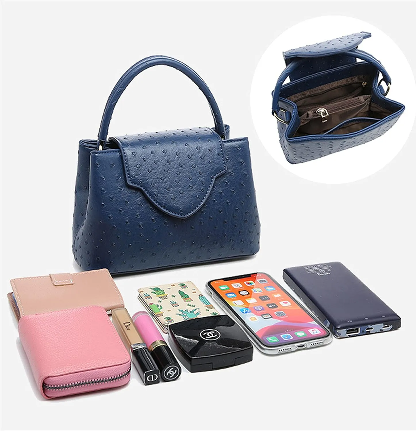 Women Bags Ostrich Pattern Women Crossbody Bag Women Handbag Women Shoulder Bag