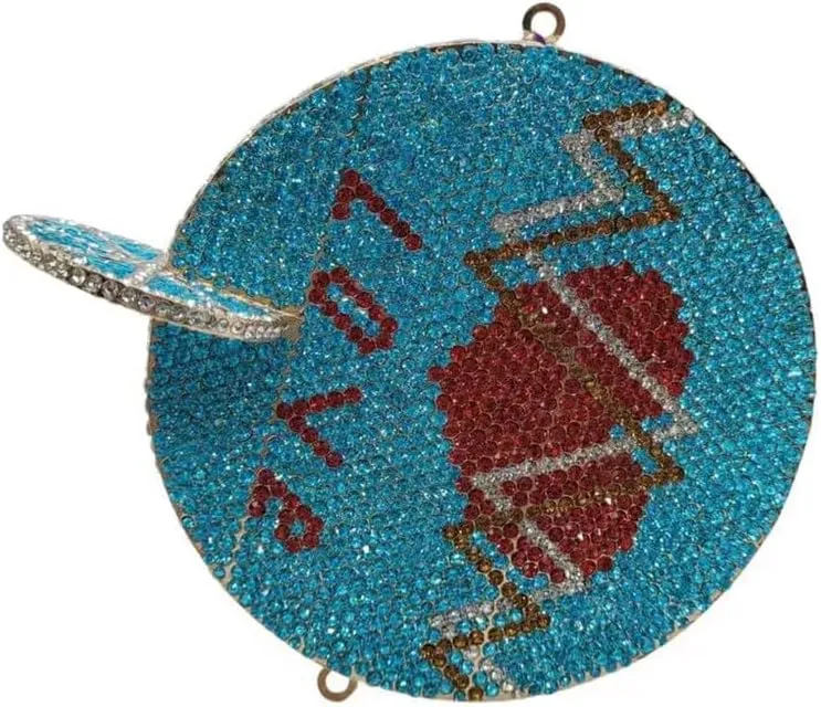 Women Goblet Rhinestone Evening Bag Cocktail Cup Diamond Clutch Funny Crystal Prom Handbag Wedding Purse for Party