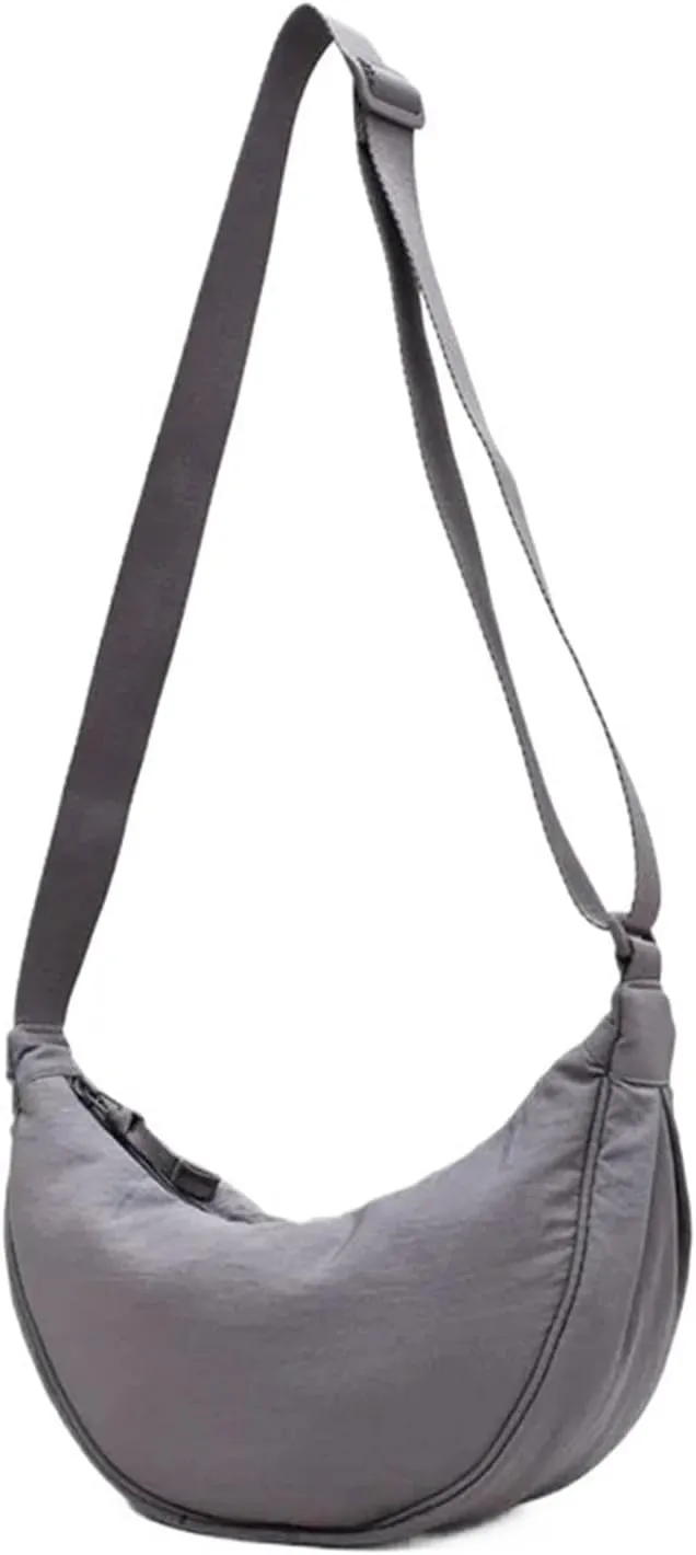 Women's Casual Nylon Crossbody Bag, Lightweight Waterproof Shoulder Tote Bag with Multiple Pockets