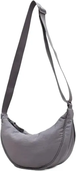 Women's Casual Nylon Crossbody Bag, Lightweight Waterproof Shoulder Tote Bag with Multiple Pockets