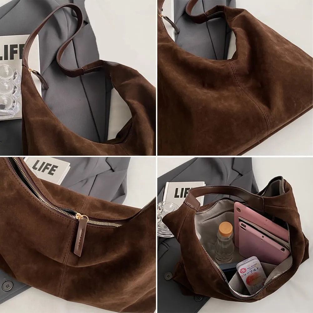 Womens Fashion Shoulder Bags Large Tote Bag Retro Purse Handbag Casual Work Ladies Top Handle Satchel