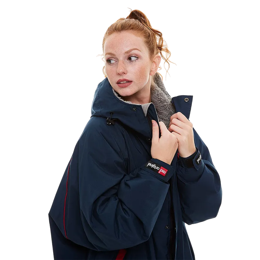 Women's Long Sleeve Pro Change Robe EVO - Navy