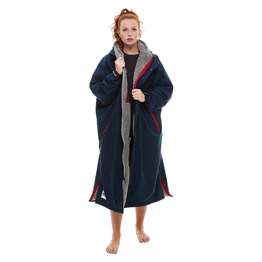 Women's Long Sleeve Pro Change Robe EVO - Navy