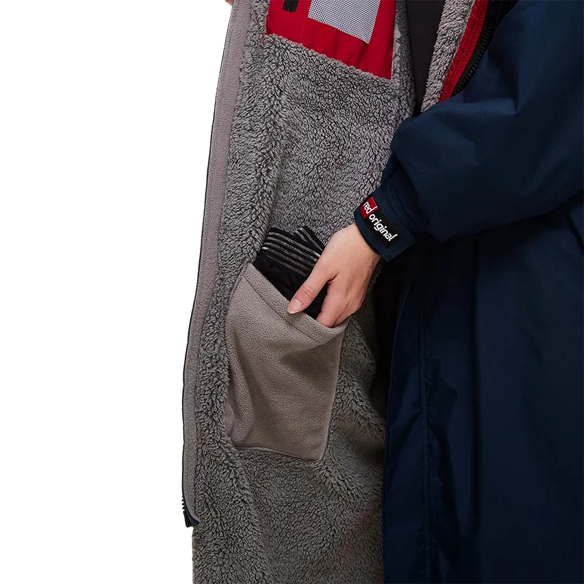Women's Long Sleeve Pro Change Robe EVO - Navy