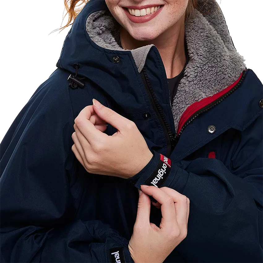 Women's Long Sleeve Pro Change Robe EVO - Navy